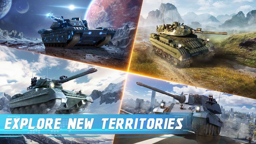 Tank Conflict: PVP Blitz MMO Captura de tela 2