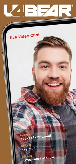 u4Bear: Namoro e bate-papo gay Captura de tela 2