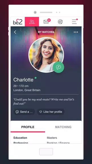 be2 – Matchmaking for singles应用截图第2张