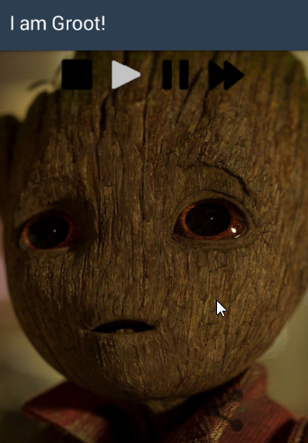 I am Groot Button Screenshot 1