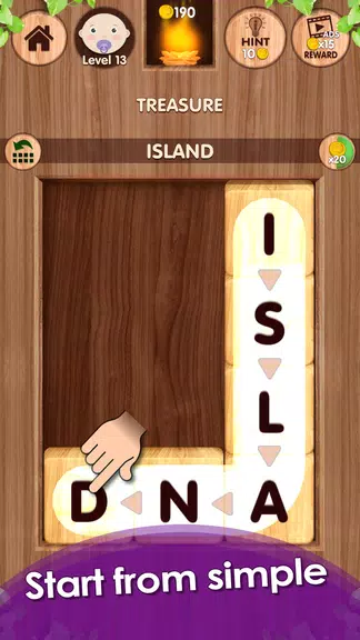 Falling Word Games - Addictive スクリーンショット 2