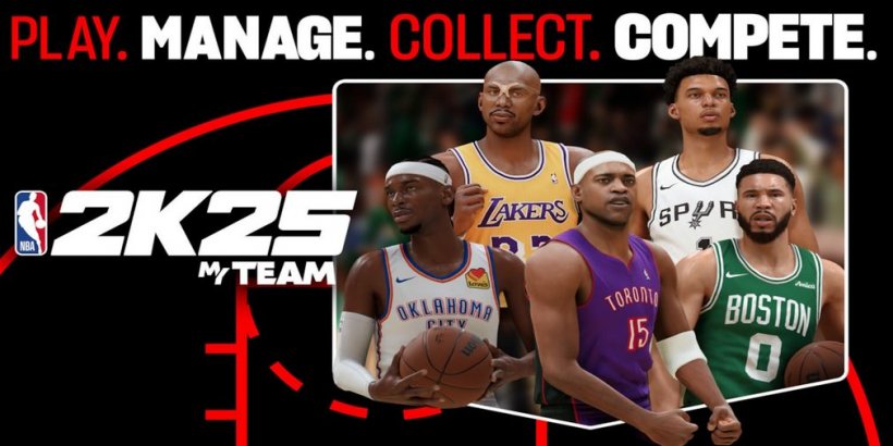 NBA 2K25：MyTeam 移動設備統治 Android 和 iOS