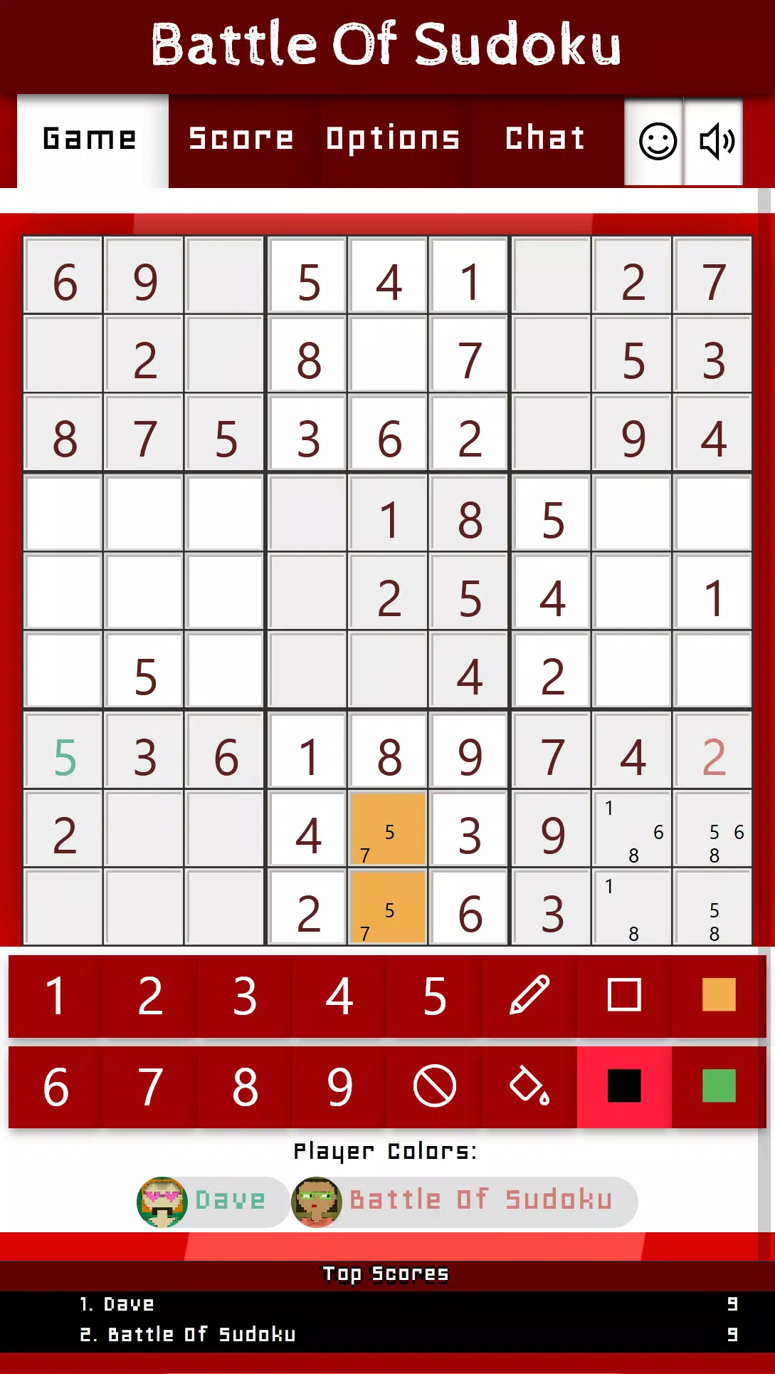 Battle Of Sudoku Screenshot 1