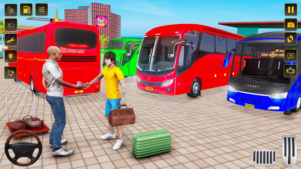 Real Bus Simulator 3d Bus Game Captura de tela 0