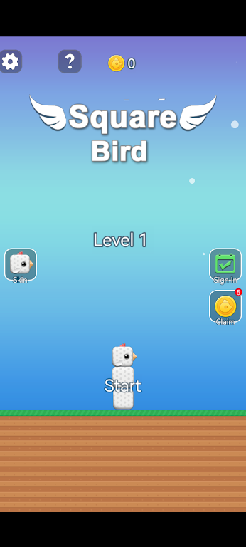 Phoenix-square bird Screenshot 0