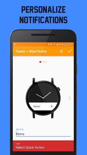 WearTasker - Tasker for Wear Capture d'écran 3