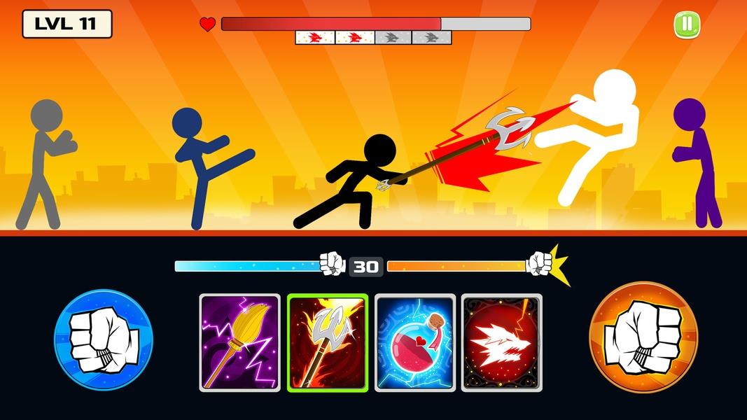 Stickman Fighter Mega Brawl Скриншот 2