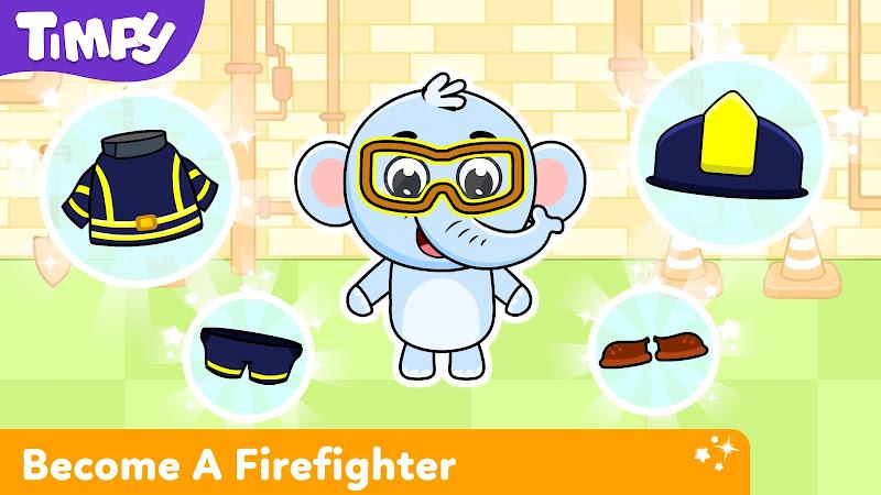 Timpy Kids Firefighter Games應用截圖第2張