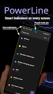 PowerLine: status bar meters स्क्रीनशॉट 0