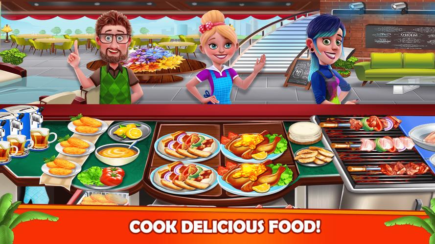 Cooking Fun: Restaurant Games Captura de pantalla 1