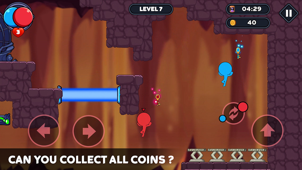 Stick World: Red Blue Journey Mod Capture d'écran 0