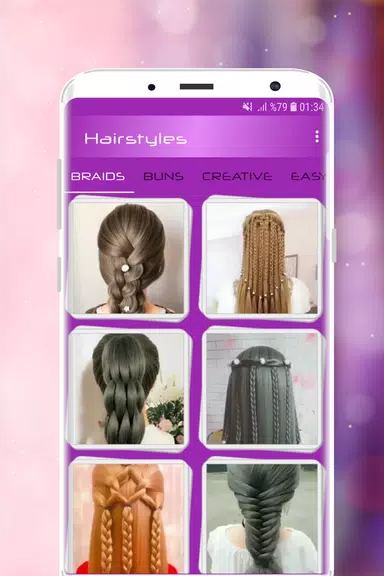 Hairstyles Step by Step Videos應用截圖第0張