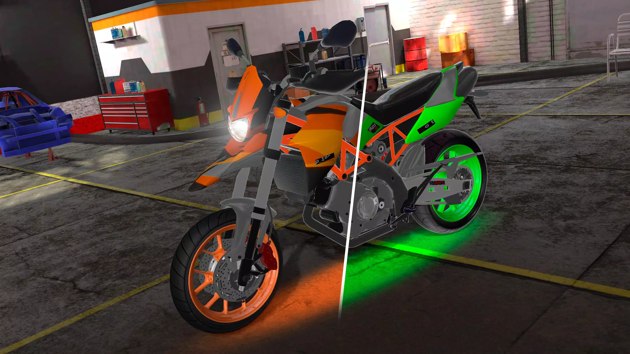 Motorcycle Real Simulator 스크린샷 1