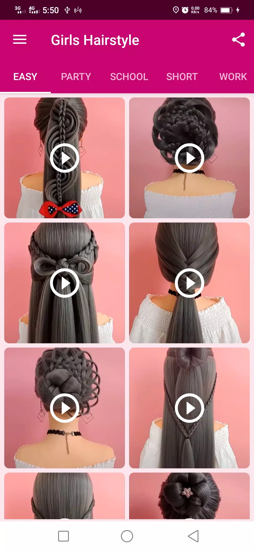 Girls Hairstyle应用截图第0张