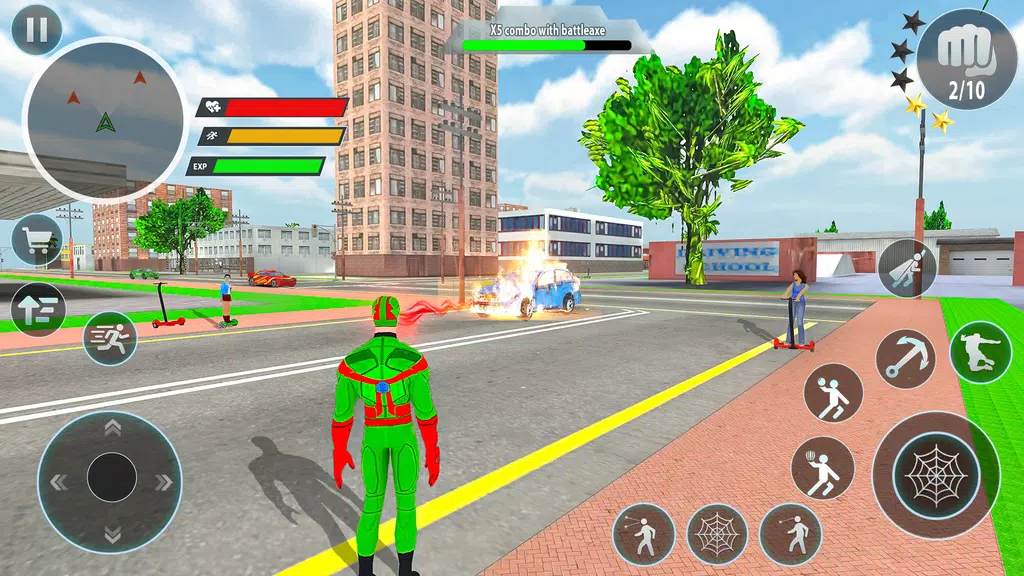 Police Robot Rope Hero Game 3d应用截图第1张