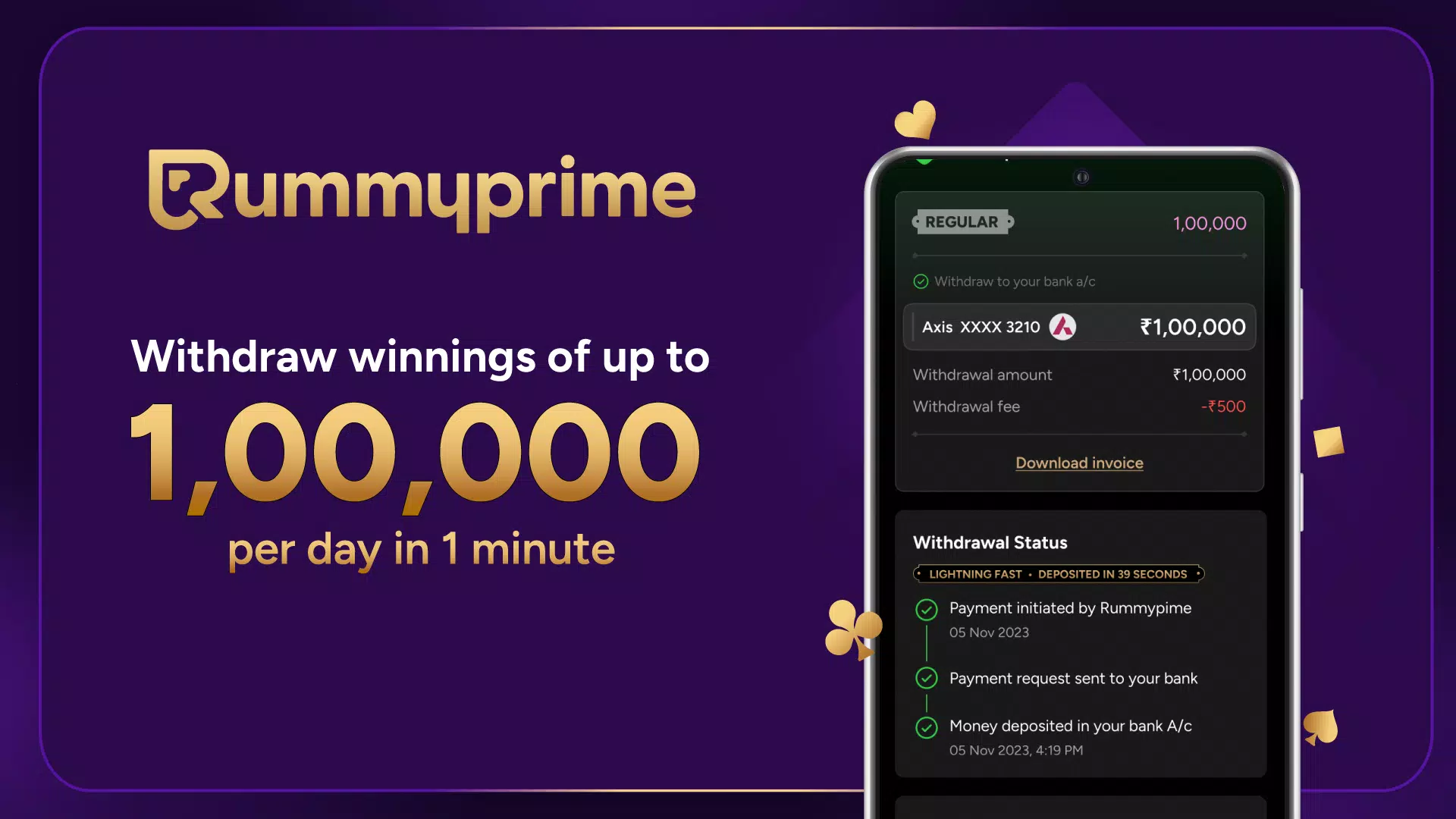 RummyPrime - Rummy Cash Game Captura de tela 0