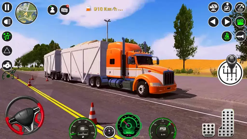 American Cargo City Driving 3D स्क्रीनशॉट 1