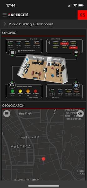 Expercité IOT Platform スクリーンショット 3