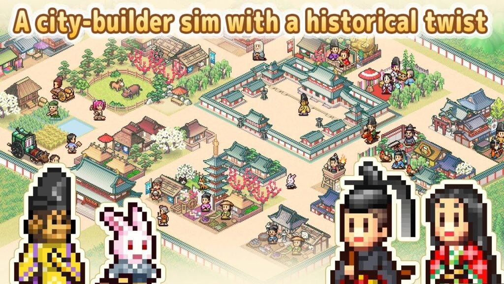 Kairosoft leva você de volta no tempo com a história da cidade de Heian