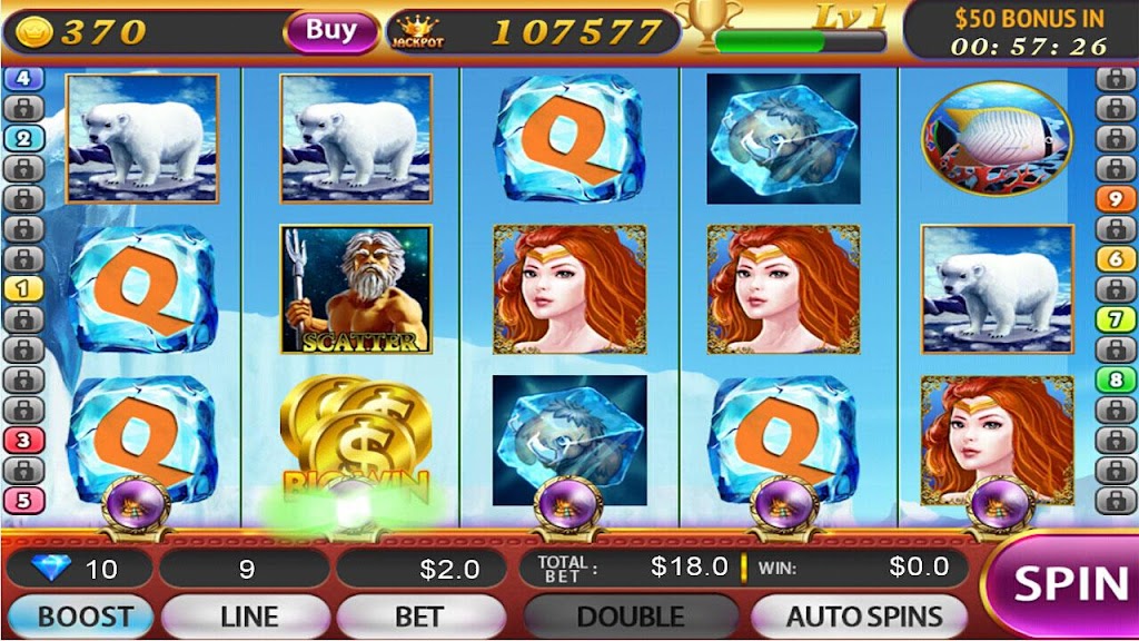 Slots Arctic:Free Slot Machine Скриншот 0
