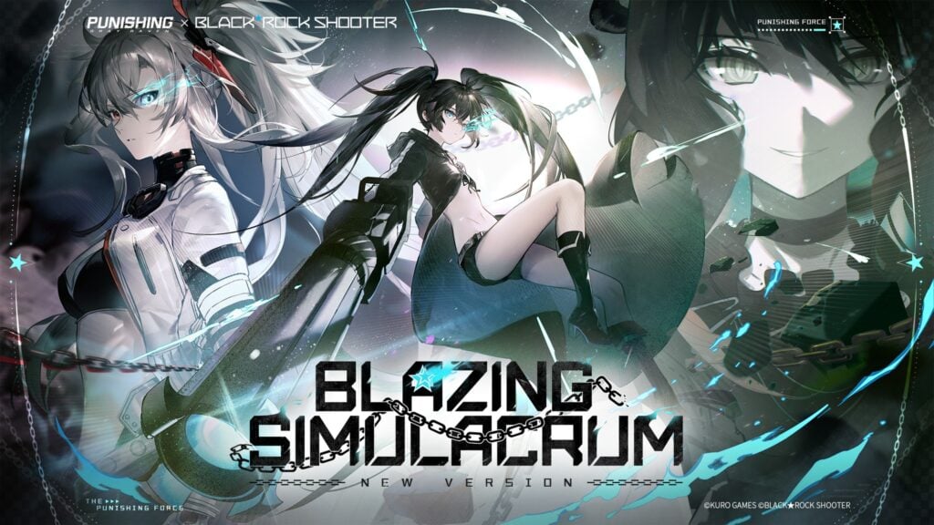 Punishing: Gray Raven Patch Blazing Simulacrum traz BLACK★ROCK SHOOTER para a festa