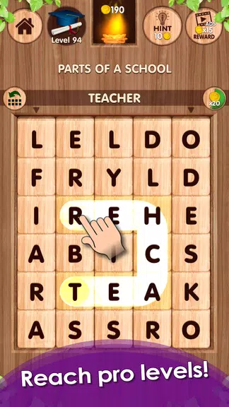 Falling Word Games - Addictive スクリーンショット 3