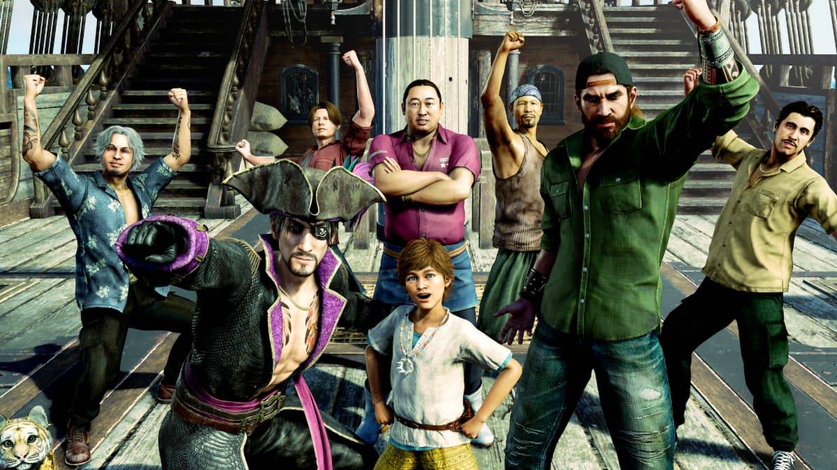 Beste Crew -Mitglieder, die im frühen Spiel für wie ein Drache rekrutieren können: Pirate Yakuza in Hawaii