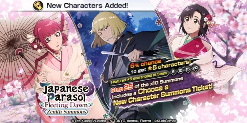 Bleach: Brave Souls lanza campañas para recompensas en el juego y del mundo real