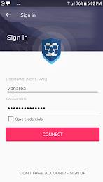 VPN Area: Best VPN for Android Captura de tela 3