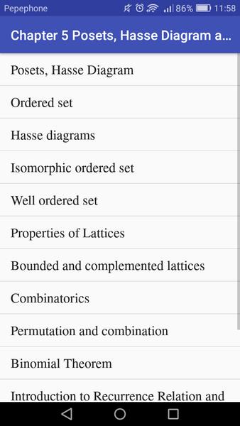 Discrete Mathematics 스크린샷 1