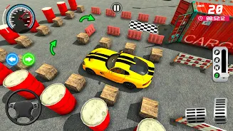 Classic car parking car games Screenshot 1