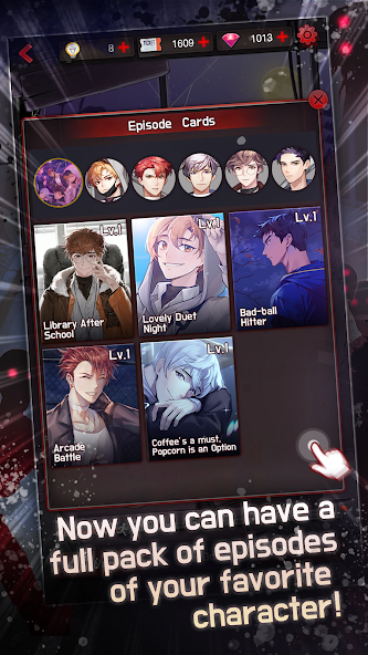 Dangerous Fellows:Otome Dating Mod 스크린샷 1