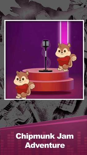 Chipmunks Music Journey Captura de pantalla 0