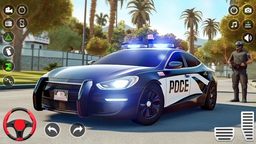 Cop Car Parking: Driving Games应用截图第2张