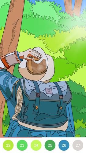 Tap Coloring Lite Captura de tela 3