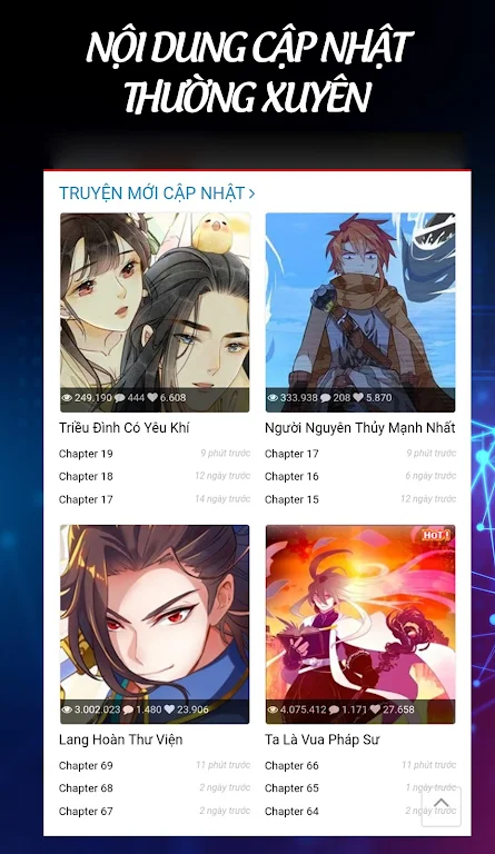Manga Mobile - Đọc truyện tranh 스크린샷 1