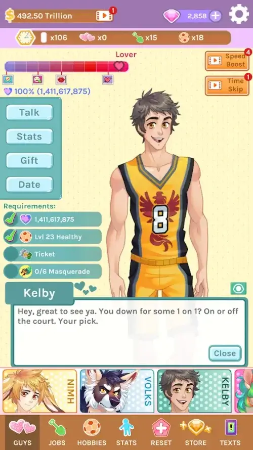 Blush Blush - Idle Otome Game應用截圖第2張