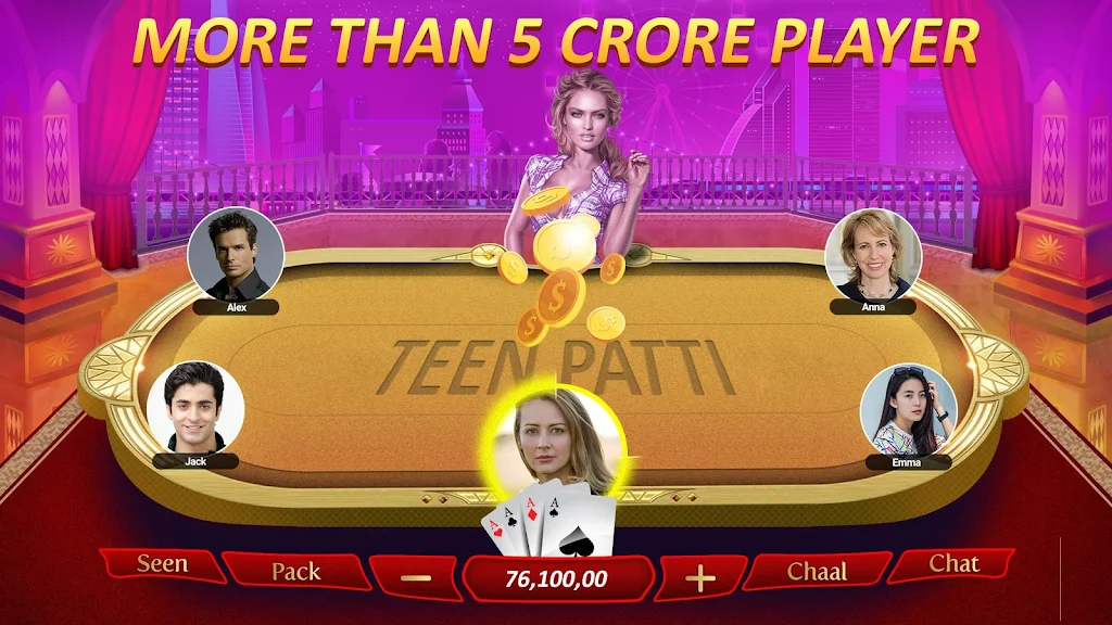 Teen Patti Gold + flash rummy poker callbreak स्क्रीनशॉट 1