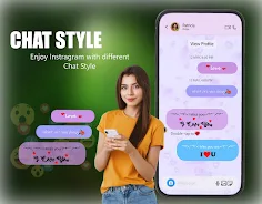 Chat Style - Fonts Keyboard Captura de pantalla 2