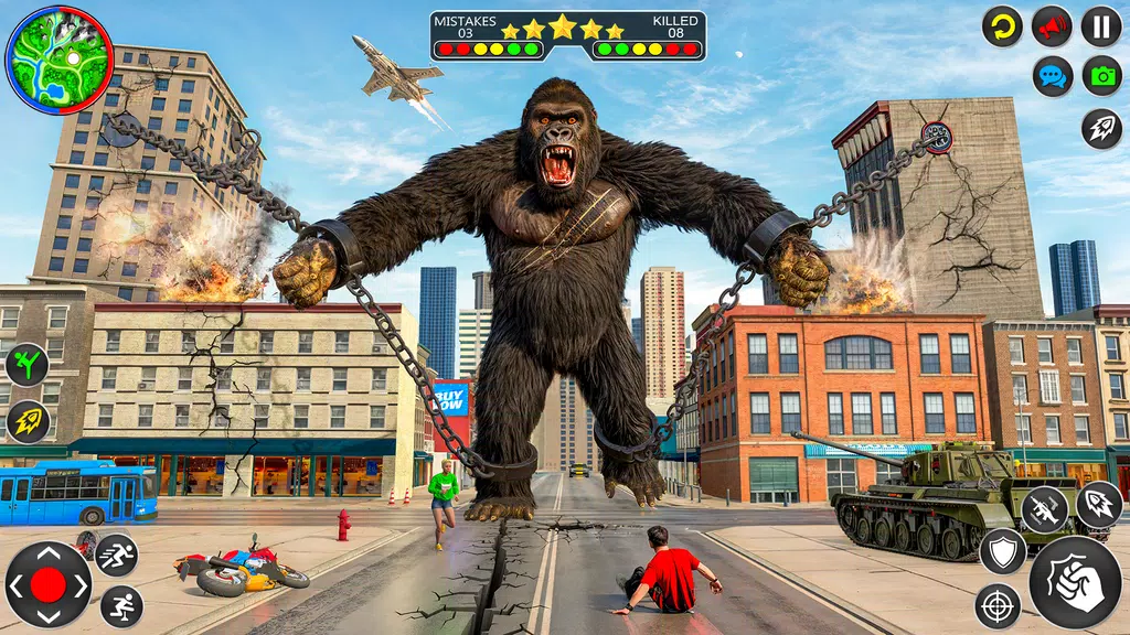 King Kong Gorilla City Attack Screenshot 1