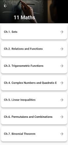 Class 11 Maths for 2023-24 Captura de pantalla 1