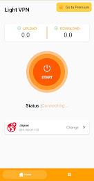 Light VPN - Fast, Secure VPN Captura de pantalla 2