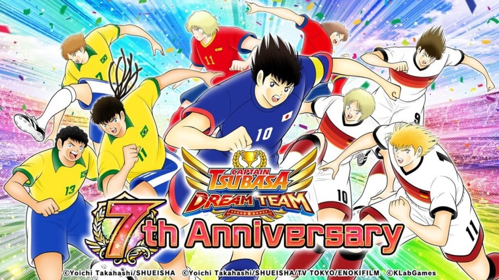 7th Anniversary Festivities Begin for Captain Tsubasa: Dream Team