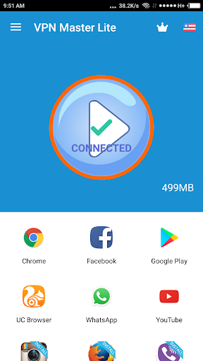 VPN Hotspot - Free Unblock proxy 스크린샷 1
