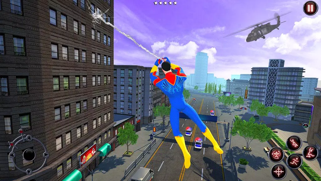 Rope Amazing Hero Crime City S应用截图第2张