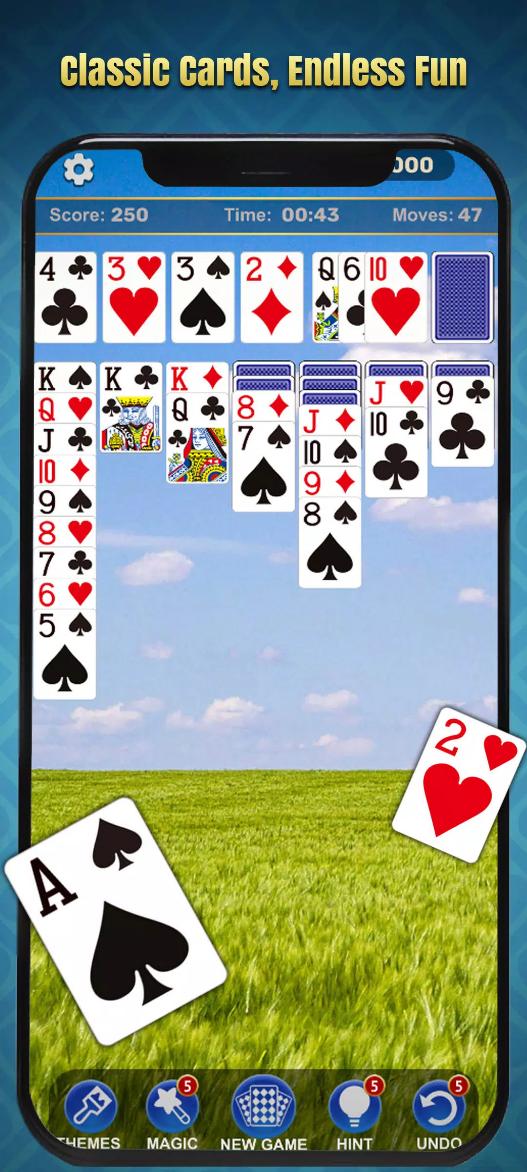 Solitaire Go: Klondike應用截圖第0張