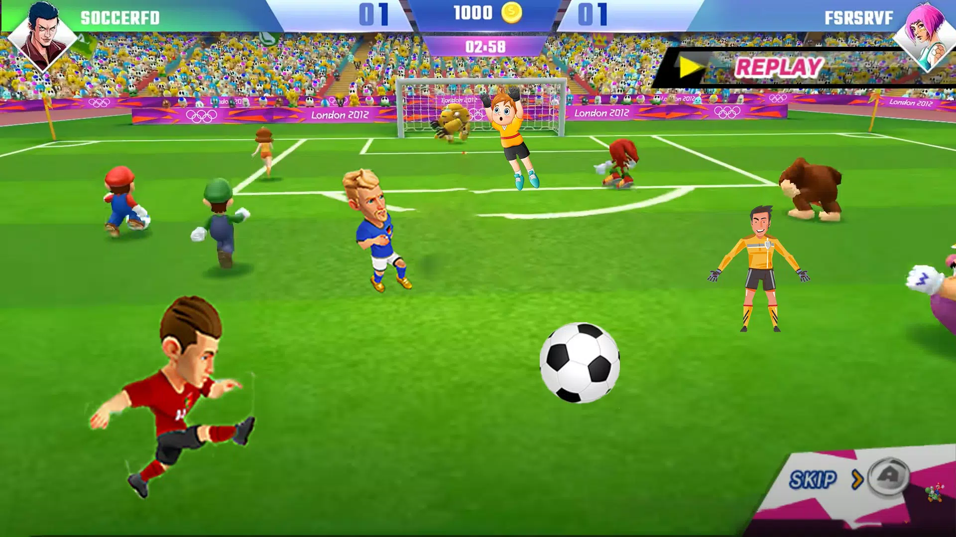 Mini Football Games Offline应用截图第3张