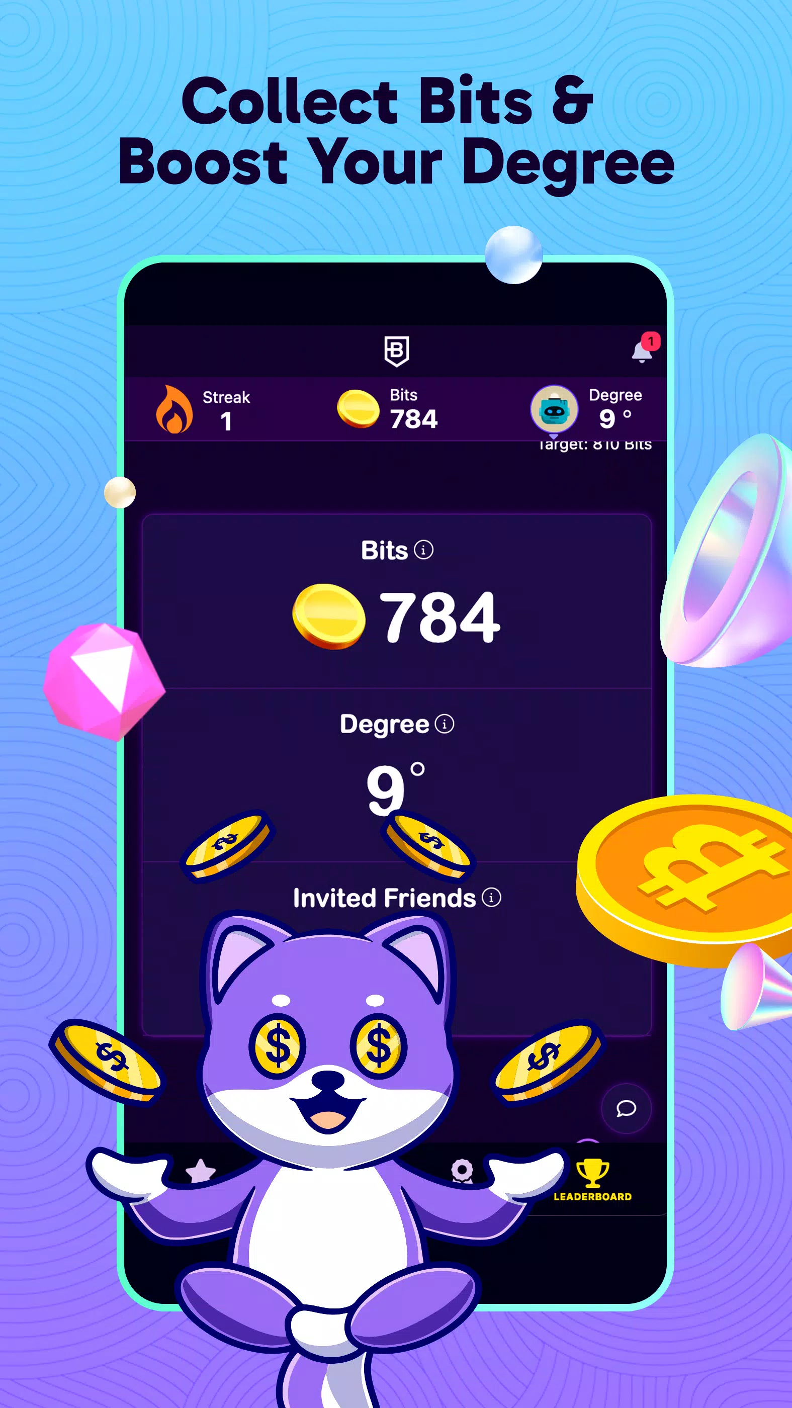 BitDegree: Play & Earn Crypto Screenshot 3