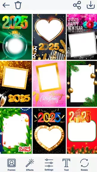 Christmas Photo Frames & Cards應用截圖第1張