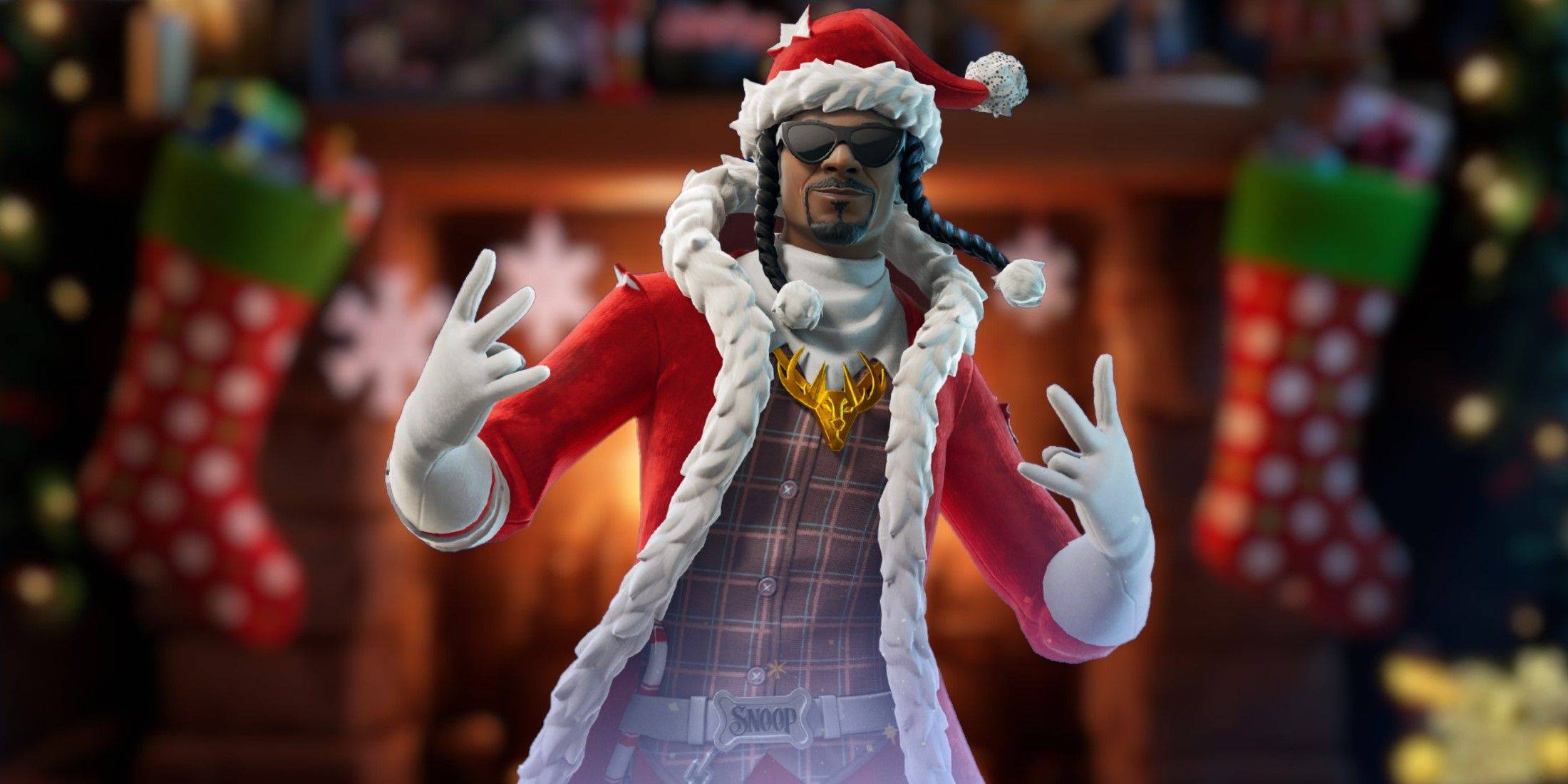 Snoop Dogg's Free Festive Fortnite Skin